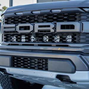 Ford Raptor Lights - Behind Grille - Baja Designs - Squadron Pro - `21-`27 Ford Raptor Lights - Behind Grille - Baja Designs - Squadron Pro - `21-`27